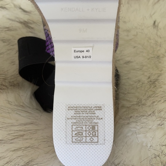 NWOT Kendall & Kylie Prim Espadrille Wedge - Picture 4 of 4
